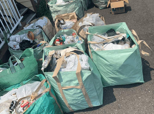 不用品回収前